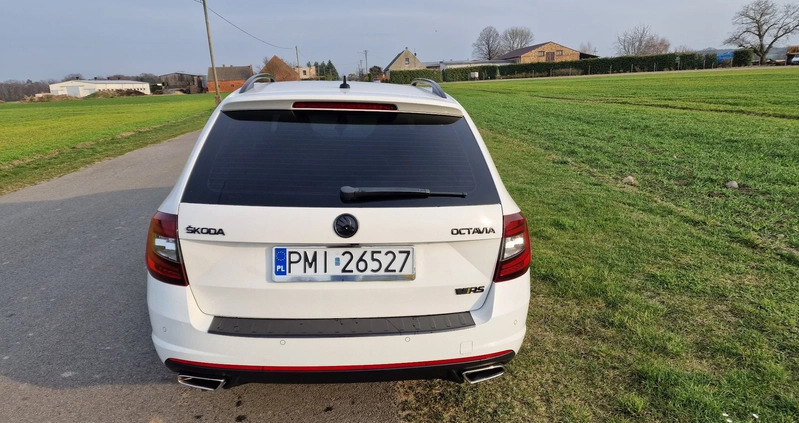 Skoda Octavia cena 64900 przebieg: 252000, rok produkcji 2017 z Łeba małe 172